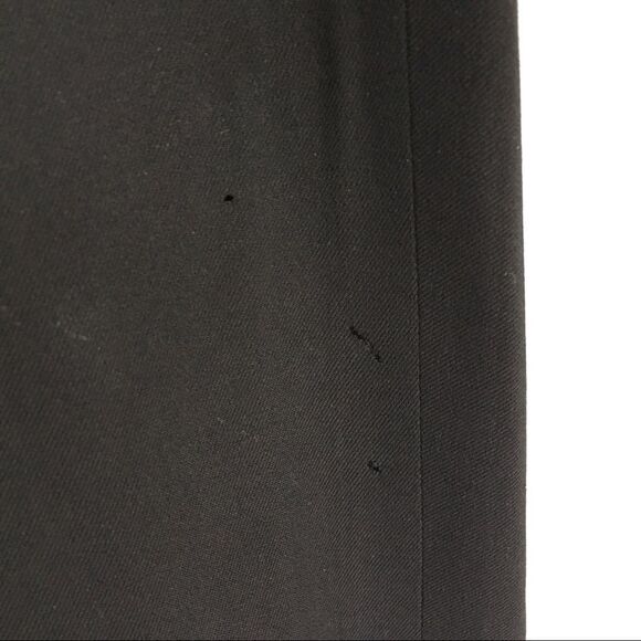 Jil SANDER High Waist Side Zip Trouser Pant Black 6 - Picture 11 of 13